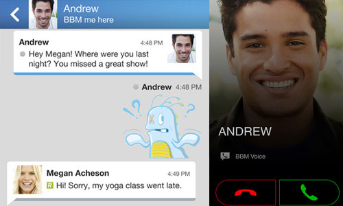 私密訊息不怕遭竊！國安級加密的通訊App《BBM》 BBM、BlackBerry、黑莓、通訊、App、Messages
