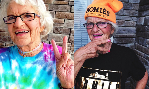 誰說86歲就辣不起來？潮嬤Baddie Winkle證明時尚不是少女的專利 時尚、潮、辣、阿嬤、老人