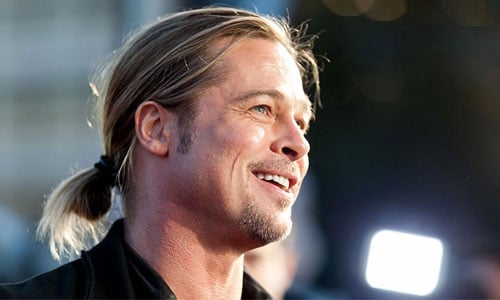 別有一番鐵漢柔情 8位歐美男星的馬尾萌照 歐美男星、馬尾、布萊德彼特、李奧納多、柴克艾弗隆