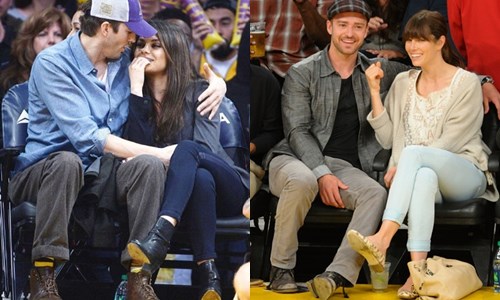 場邊放閃比場上進球還激情！明星情侶們的球場時尚PK 時尚大PK、場邊、放閃、明星、情侶