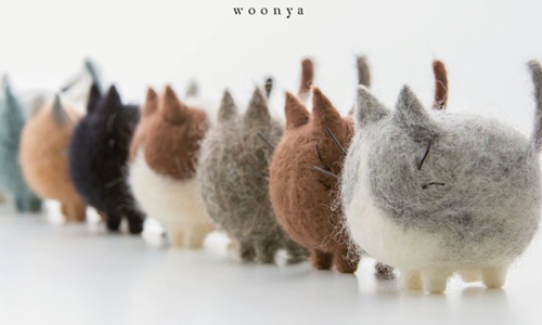 超想把你們抱在懷裡！專屬療癒系女孩的羊毛氈作品集 羊毛氈、可愛、日本、手作、動物