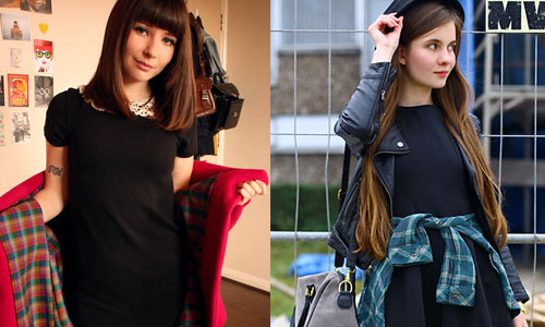 搭球鞋也OK！給女孩的黑色小洋裝不顯老穿搭建議 黑色、小洋裝、搭配、女孩、男孩風