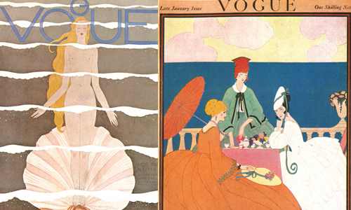 以前的時尚雜誌彷佛童話故事書？百年前的《Vogue》封面 時尚雜誌、封面、童話、設計、藝術、圖片、繪圖、資深、繪圖師、Helen Dryden、Georges Lepap、Harriett Maserol、George Plank、Eduardo Benito、藝術