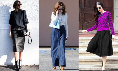 誰說冷天一定要穿褲子？優雅小女人的冬季長裙重點 長裙、冬天、冬季、穿搭、裙裝