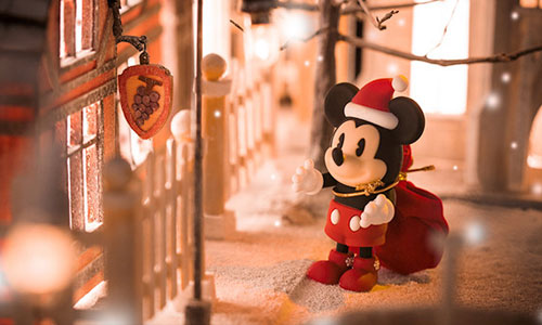 公仔也有神秘身分 聖誕米奇米妮兩用隨身碟 聖誕、米奇、米妮、公仔、隨身碟、Bone