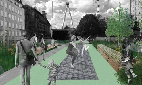 蹦蹦跳跳上班去！讓你愛怎麼跳就怎麼跳的倫敦彈簧路 英國、Bounceway、上班、倫敦、彈簧路