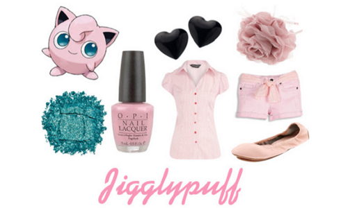 就決定是妳了！用日常單品打造少女系神奇寶貝主題穿搭 神奇寶貝、穿搭、少女、動畫、 Polyvore、日常、簡易、單品、衣櫃