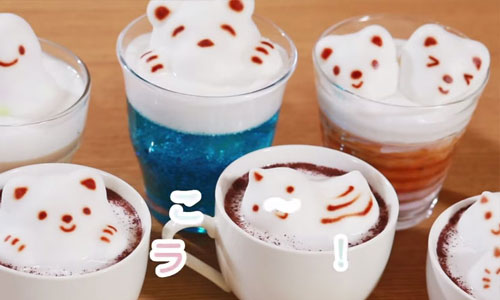 貓咪奶泡有甚麼難？立體拉花神器讓你輕鬆做出造型奶泡 貓咪、奶泡、立體、拉花、造型奶泡