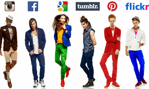 Google+會不會太帥？當社群網站變成現代帥哥… 社群、擬人化、有趣、帥哥、Pinteres、Google+、Viktorija Pashuta、洛杉磯、攝影師