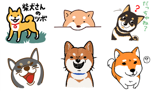 愛柴人士看這邊！超受歡迎的6款柴犬LINE貼圖 LINE、貼圖、狗、犬、柴犬