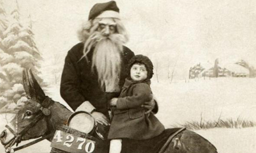 3秒毀你童年幻想！和藹聖誕老人其實是邪魔… 聖誕老公公、聖誕節、溫馨、慈祥、和藹