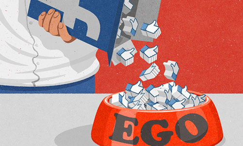 沒有讚就沒有自我 諷刺當代都市人類的John Holcrof插畫集 插畫、諷刺、 John Holcrof、幸福、資本社會