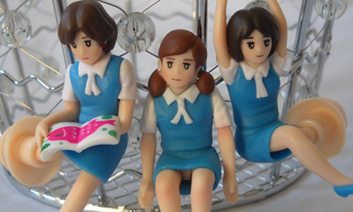 讓我們當你耳邊的天使！辦公室拇指姊妹的搞笑日常 轉蛋、扭蛋、玩具、食玩、耳朵、耳塞、小人、女孩、奇談、辦公室小姐、タナカカツキ、奇談CLUB、奇譚クラブ、コップのフチ子、AN、MIN