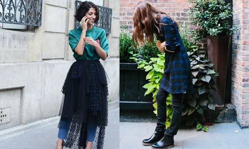 裙子+褲子=最新趨勢？保暖又時髦的「裙褲裝」教戰守則 裙子、褲子、穿搭、時尚、流行