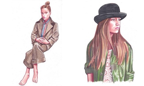 我們國中到底在幹嘛？媽媽手繪女兒中二時尚驚豔全場 中二、國中生、穿搭、時尚、Jenny Williams