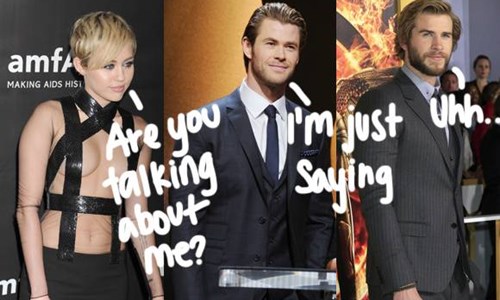 妞快報：麥莉躺著也中槍！雷神竟透露從不滿意弟弟女友？ 妞快報、克里斯漢斯沃、連恩漢斯沃、路克漢斯沃、麥莉