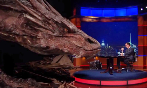 惡龍大婊《馴龍高手》沒牙！史矛革擔任脫口秀嘉賓 惡龍、史矛革、Stephen Colbert、馴龍高手、沒牙