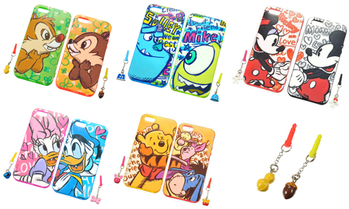 奇奇吃松果、蒂蒂拿花生！迪士尼成對手機殼＋耳機塞 手機、週邊、迪士尼、手機殼、耳機塞