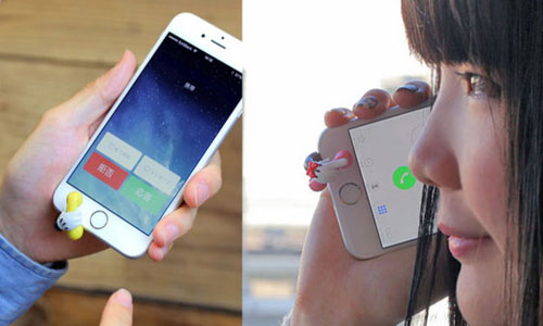 喂喂你找哪一位？超可愛米奇米妮小手耳機塞 米奇、米妮、耳機塞、小手、電話、App、週邊