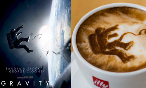 令人捨不得喝掉的電影海報？咖啡拉花再三驚艷你的雙眼 咖啡、拉花、藝術、海報、奧斯卡