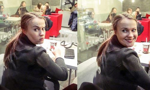 今天你微笑了嗎？路人看見聖誕老人的Before & After Tomas Tumalovicius、Before & After、聖誕、耶誕、立陶宛、攝影、照片、趣味、溫馨、藝術