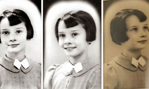 醜小鴨變天鵝實錄？成名前的女神赫本舊照大公開 奧黛莉赫本、小時候、童年、舊照、女神