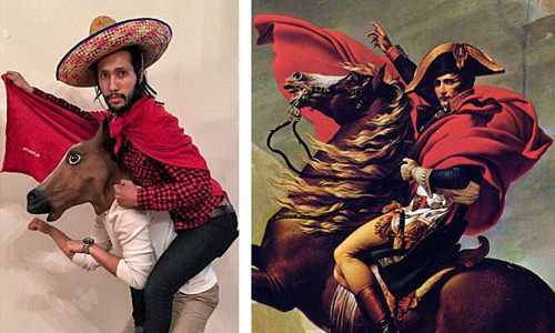 辦公室除了辦公事還能幹嘛？吃飽太閒好同事聯手重演世界名畫 辦公室、名畫、世界名畫、惡搞、Fools Do Art