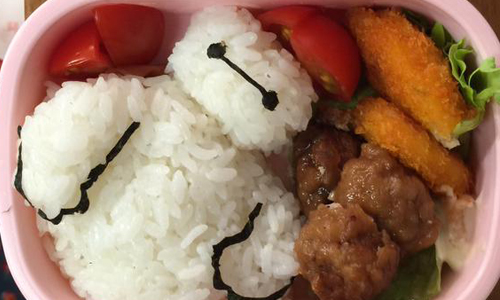 手殘妞也能駕馭迪士尼！胖萌機器人杯麵角色便當 迪士尼、可愛、大英雄天團、杯麵、療癒