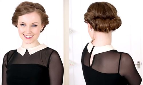 下班沒時間去髮廊？5種簡單髮型讓你閃亮出席派對 派對、打扮、造型、髮型、編髮、教學、步驟