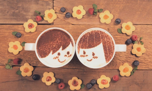 這麼簡單就能溫暖人心！1000杯冬日可愛拿鐵動畫 1000杯、拿鐵、日本、動畫、巧克力