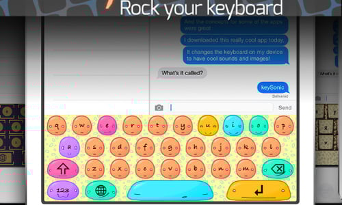 鍵盤簡單變樂器！搞怪音效打字App《Keysonic》 手機、App、鍵盤、聲音、音效、Keysonic