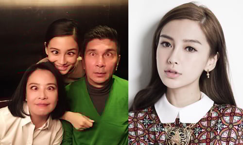 妞快報：我們一家都天菜！Angelababy全家福帥弟不私藏 妞快報、 Angelababy、天菜、全家福、美貌、帥氣