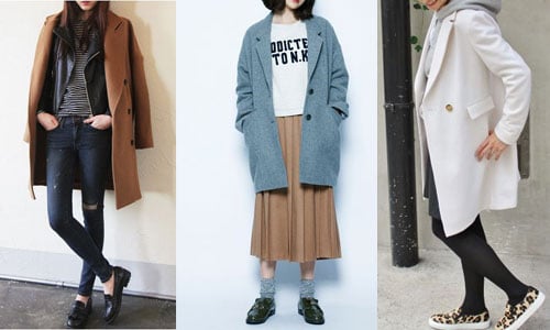 洋蔥式穿搭的好夥伴！冬天就該有件長版大衣的理由 洋蔥式穿法、多層次穿搭、長版大衣、查斯特大衣、風衣、大外套