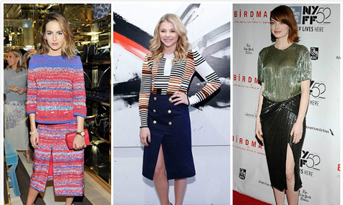 率性又有女人味！超夯「開衩裙」4種穿法 VOGUE、開衩裙、單品