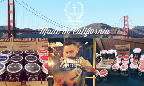 [新聞稿] 感受美國加州「海軍上將」經典魅力 海軍上將、髮油、美國、加州