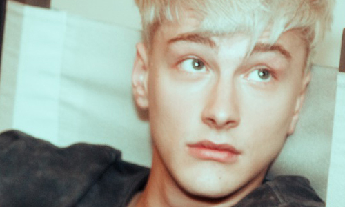 憂鬱眼神好電人！髮如雪英倫男模Benjamin Jarvis Benjamin Jarvis、英國、英倫、名模、名模搜查線、男模、模特兒