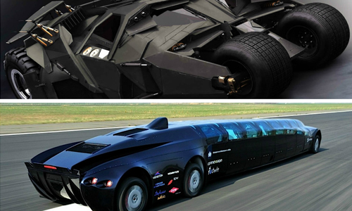 杜拜又一世界之最！加長版蝙蝠公車飆時速300公里 杜拜、公車、蝙蝠車、帥氣、中東、經濟中心、奢華、豪華建築、人造島嶼、瞠目結舌