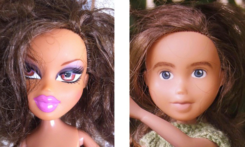 濃妝妹變成森林系女孩？藝術家神手改造貝茲娃娃 Sonia Singh、Bratz dolls、貝茲娃娃、辣妹、性感