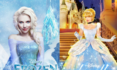 不P則已一P驚人！好萊塢女星根本是迪士尼公主的認證P圖 公主、迪士尼、迪士尼公主、 Thomas Kurniawan、P圖