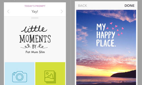 01/26限時免費App特輯：少女文字與濾鏡結合的App《Little Moments》 限免、免費、特價、iPhone、App