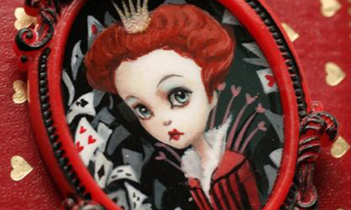 愛麗絲的仙境淪為地獄 Mab Graves暗黑童話插畫精選 童話故事、陰森、怪誕、超現實、翻玩