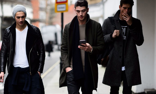 女性福利時間到！2015秋冬男裝週場外帥氣型男特輯 男裝週、男裝、歐美、型男、街拍