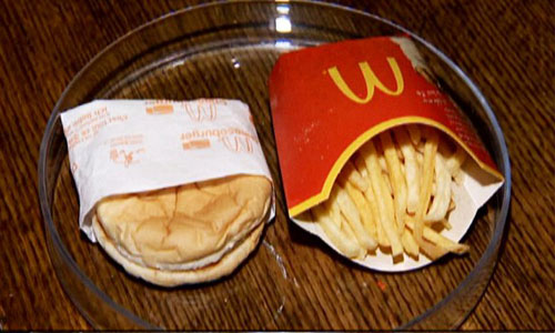 冰島上最後一份麥當勞 塵封六年完好如初 冰島、麥當勞、薯條、漢堡、防腐