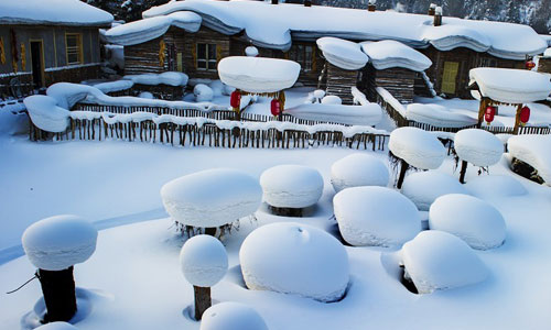 好想吃一口奶油雪糕！擁有鮮奶油般雪景的中國雪鄉 中國雪鄉、雙峰林場、白雪、雪、雪景、旅遊、中國、黑龍江
