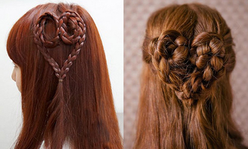 情人節髮型也要濃情密意！5款超甜美愛心編髮 髮型、頭髮、編髮、公主頭、辮子