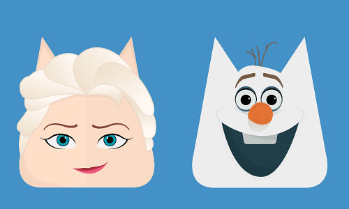 沒看過這麼胖呆的雪寶、艾莎？貓版Emoji表情符號的限定插畫 Josh Namdar、Emoji、貓咪、動畫、Emoji cats、instagram、雪寶、冰雪奇緣、艾莎、安娜、皮卡丘、海綿寶寶、黑魔女、哆啦a夢、飛天小女警、阿寶、老皮、藝術