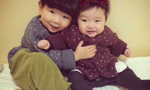 你能不被他們的可愛征服嗎？韓國嘴邊肉兄妹1秒萌翻你心 Instagram、Kkamooong、正太、韓國、喜感