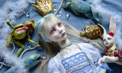 愛麗絲變恐怖玩偶？清水真理的逼真娃娃世界    愛麗絲夢遊仙境、Mari Shimizu、清水真理、逼真、人偶