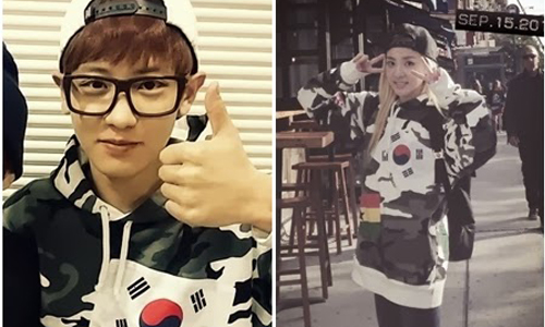 燦烈和Dara老穿情侶服？韓星撞衫殊死鬥 韓星、韓國、明星、Kpop、偶像