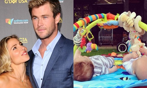 連雷神都抗拒不了的雙份幸福！星二代雙胞胎超萌亮相 明星、雙胞胎、父母、小孩、星二代、Finley、Harper、麗莎瑪莉、Lisa Marie Presley、Michael Lockwood、Eddy、Nelson、席琳狄翁、Céline Dion、René Angélil、Matteo、Valentino、瑞奇馬汀、Ricky Martin、Marion Loretta Elwell、Tabitha Hodge、莎拉潔西卡派克、Sarah Jessica Parker、Matthew Broderick、克里斯漢斯沃、Chris Hemsworth、